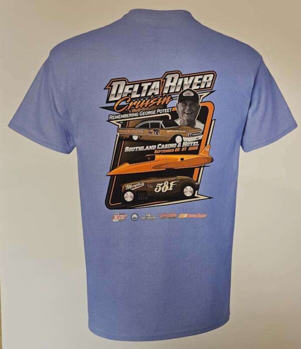 2025 Delta River Curisin T-Shirt (BLUE)